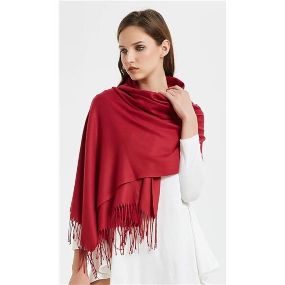 Scarf for Women Soft Warm Pashmina Shawls and Wraps for Evening Dresses Weddings - Picture 4 of 5